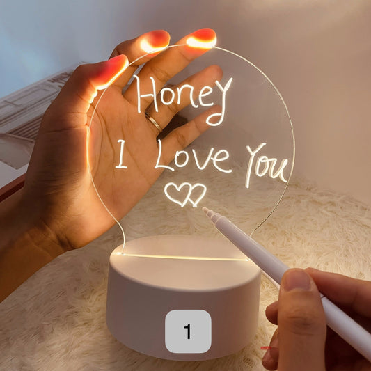 Creative LED Lamp - LED Message Board